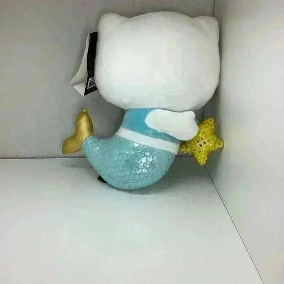 Hello Kitty Kidrobot NEW Sanrio 11 in. Mermaid kitty plush - Picture 3 of 5